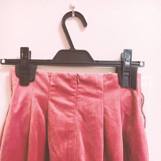 COCO DEAL(ココディール)のCOCO DEAL サッシュベルト付き ベロアワイドパンツ ピンク レディースのパンツ(カジュアルパンツ)の商品写真