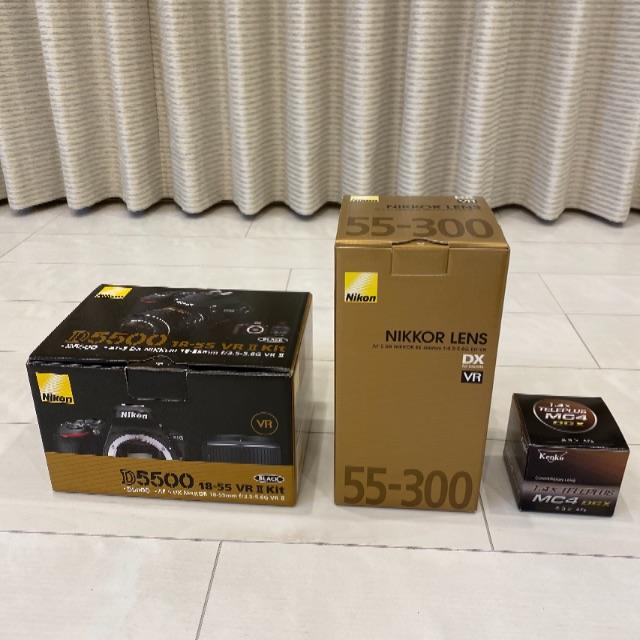 Nikon - ニコンD5500 18-55mm レンズキット+NIKKOR 55-300mm