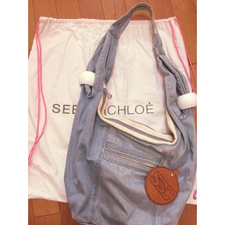 シーバイクロエ(SEE BY CHLOE)のseebyCHLOE クロエデニムバッグ(トートバッグ)