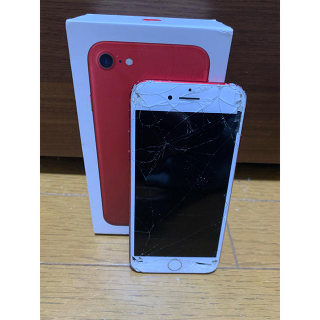 iPhone7 red 128GB au