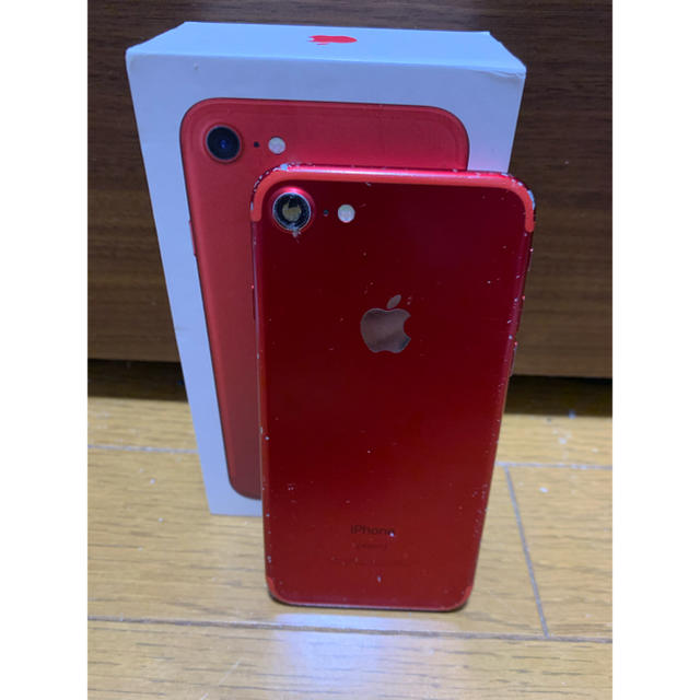 iPhone7 red 128GB au