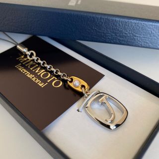 ミキモト(MIKIMOTO)の値下げしました！【新品】【ミキモトインターナショナル】パール付きストラップ(キーホルダー)