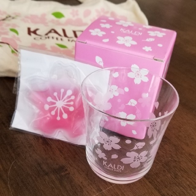 KALDI(カルディ)のKALDIのサクラセット インテリア/住まい/日用品のキッチン/食器(その他)の商品写真