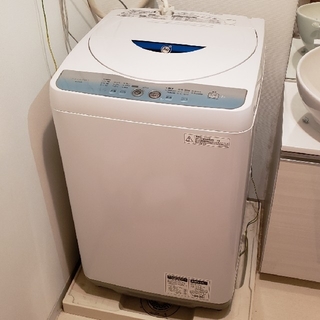シャープ(SHARP)のSHARP 洗濯機 5.5kg　2012年製(洗濯機)