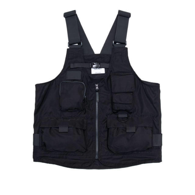 LORINZA(ロリンザ)のLORINZA　2Way Bag Vest Black  メンズのトップス(ベスト)の商品写真