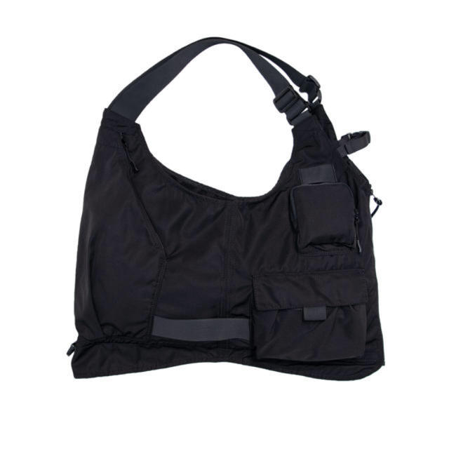 LORINZA(ロリンザ)のLORINZA　2Way Bag Vest Black  メンズのトップス(ベスト)の商品写真