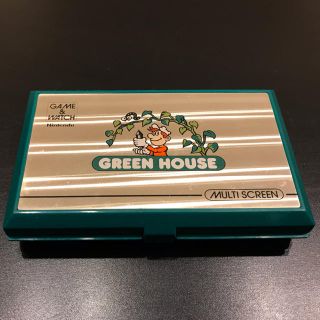 任天堂 - ゲームウォッチ グリーンハウス 任天堂の通販 by レトロ shop