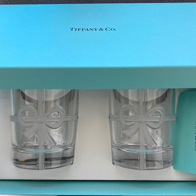 Tiffany & Co. - Tiffany& Co. ペアグラス ボウグラスの通販 by みー's shop｜ティファニーならラクマ