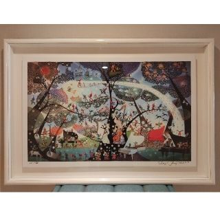 T-ポイント5倍】 藤城清治先生の版画 愛の泉 版画 - abacus-rh.com