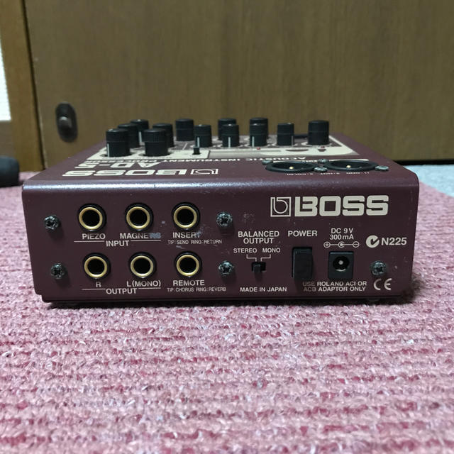 BOSS AD-5 Acoustic Instrument Processor② 楽器のギター(エフェクター)の商品写真