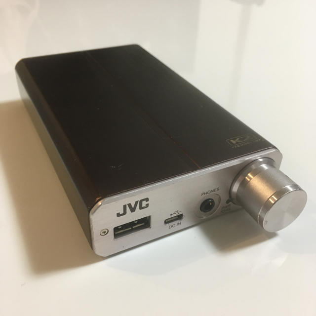美品 JVC SU-AX7 ポータブルヘッドホンアンプ
