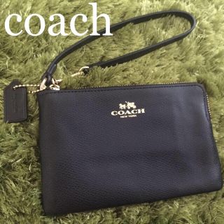 コーチ(COACH)の新品未使用🌟coachブラックポーチ(ポーチ)