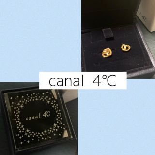 カナルヨンドシー(canal４℃)のcanal4℃ ヨンドシー　ピアス　ハートピアス　限定ケース(ピアス)