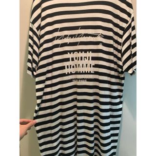 ヨウジヤマモト(Yohji Yamamoto)のyohji yamamoto ボーダーTシャツ(Tシャツ/カットソー(半袖/袖なし))