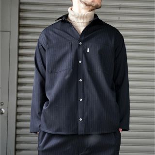 シャリーフ(SHAREEF)のGraphpaperSelvage Wool L/SBox Shirt(シャツ)