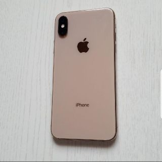 アイフォーン(iPhone)の値下げ！iPhonexs 本体 Gold 256 GB SIMフリー(スマートフォン本体)