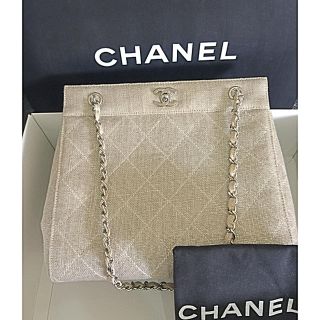 シャネル(CHANEL)のCHANEL シャンパンゴールドトート (トートバッグ)