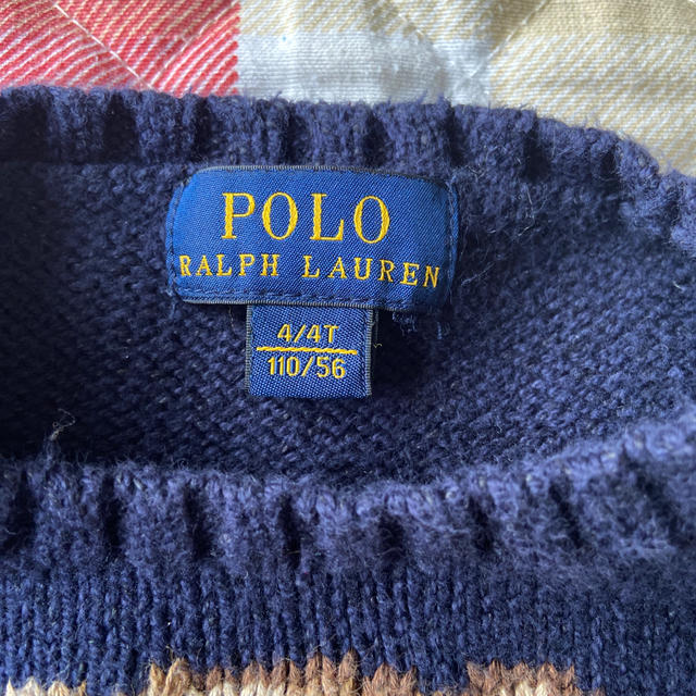 POLO RALPH LAUREN(ポロラルフローレン)のラルフローレン　セーター キッズ/ベビー/マタニティのキッズ服男の子用(90cm~)(ニット)の商品写真