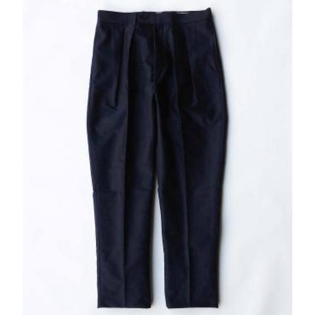 NEAT "Giza Moleskin TAPERED" NAVY"    スラックス