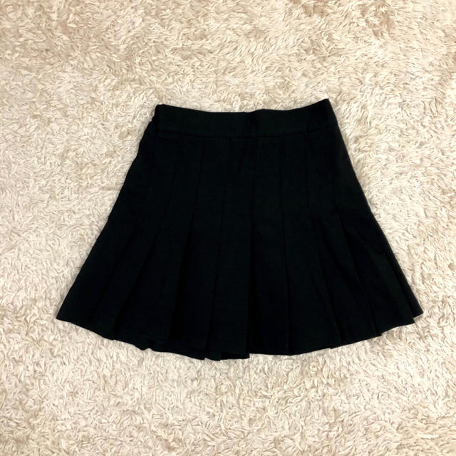 SPINNS(スピンズ)のSPINNS プリーツスカート　黒 レディースのスカート(ミニスカート)の商品写真