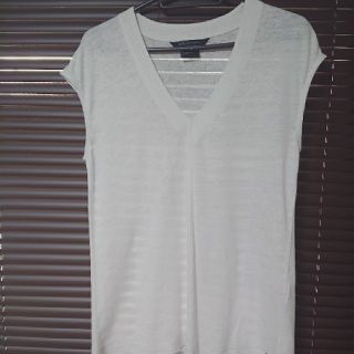 アルマーニエクスチェンジ(ARMANI EXCHANGE)のARMANI白シャツ(Tシャツ(半袖/袖なし))