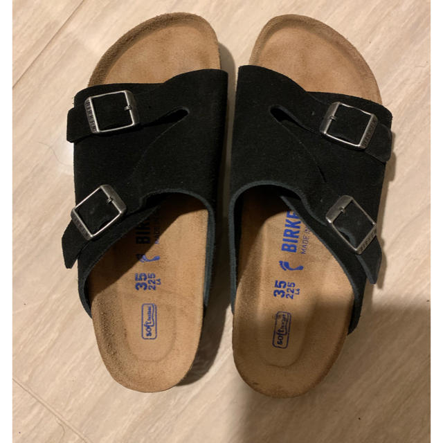 BIRKENSTOCK(ビルケンシュトック)のビルケンシュトック チューリッヒ 35 22.5cm ブラック ７月末まで レディースの靴/シューズ(サンダル)の商品写真