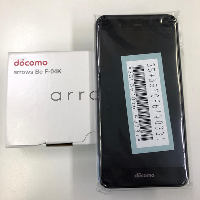 arrows(アローズ)のarrows Be ブラック 32 GB SIMフリー スマホ/家電/カメラのスマートフォン/携帯電話(スマートフォン本体)の商品写真