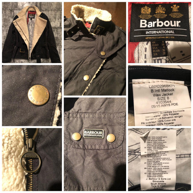 Barbour(バーブァー)の【状態良い】Barbour international インターナショナル レディースのジャケット/アウター(ミリタリージャケット)の商品写真