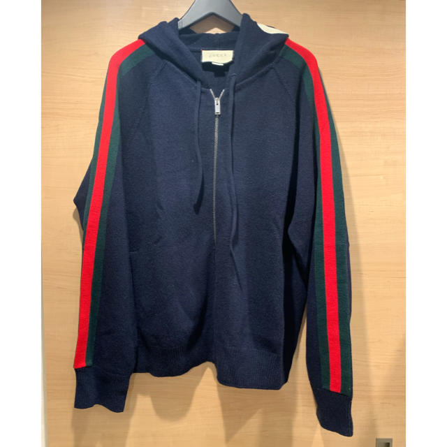 期間限定お試し価格】 Gucci シェリーライン カシミヤパーカー GUCCI