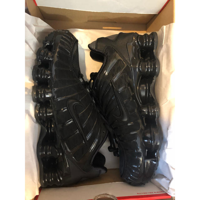 NIKE(ナイキ)の27.0 NIKE SHOX TL ショックス トリプルブラック メンズの靴/シューズ(スニーカー)の商品写真