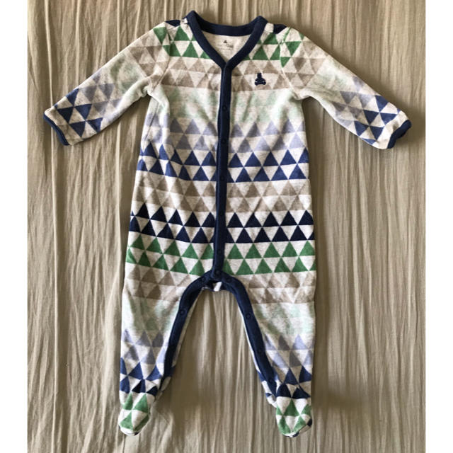 babyGAP(ベビーギャップ)のbabyGAP ロンパース カバーオール ボディオール 60 足付き 男の子 キッズ/ベビー/マタニティのベビー服(~85cm)(カバーオール)の商品写真