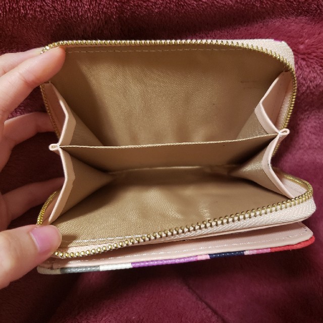 折りたたみ財布 花柄 折り財布 レディースのファッション小物(財布)の商品写真
