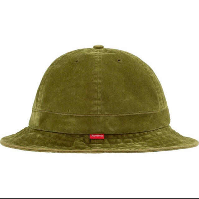 Supreme(シュプリーム)のML! Supreme Washed Velvet Bell Hat オリーブ  メンズの帽子(ハット)の商品写真