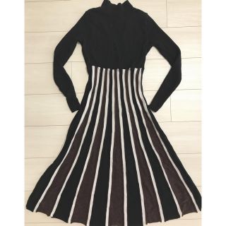 アンドクチュール(And Couture)の完売大人気ハイウエスト切替ワンピース(ロングワンピース/マキシワンピース)