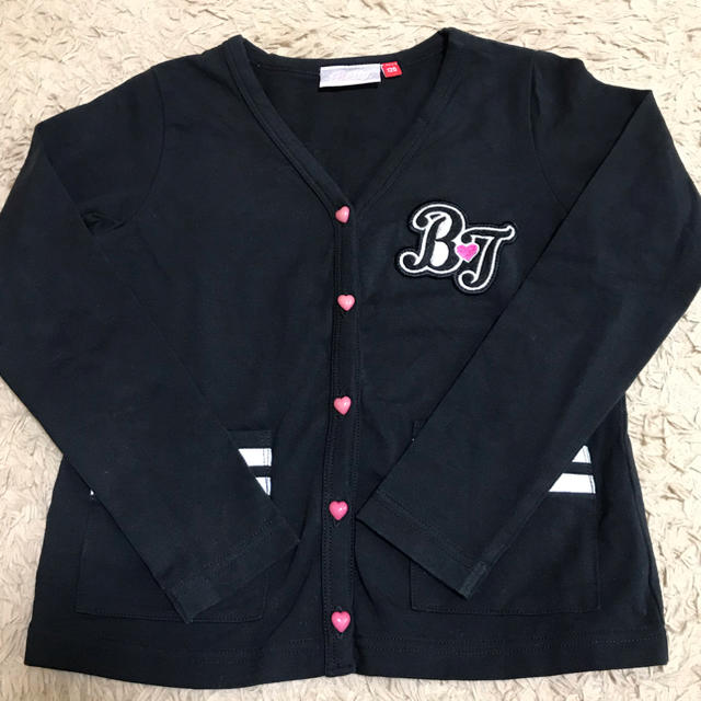 Betty カットソーカーディガン　120センチ キッズ/ベビー/マタニティのキッズ服女の子用(90cm~)(カーディガン)の商品写真