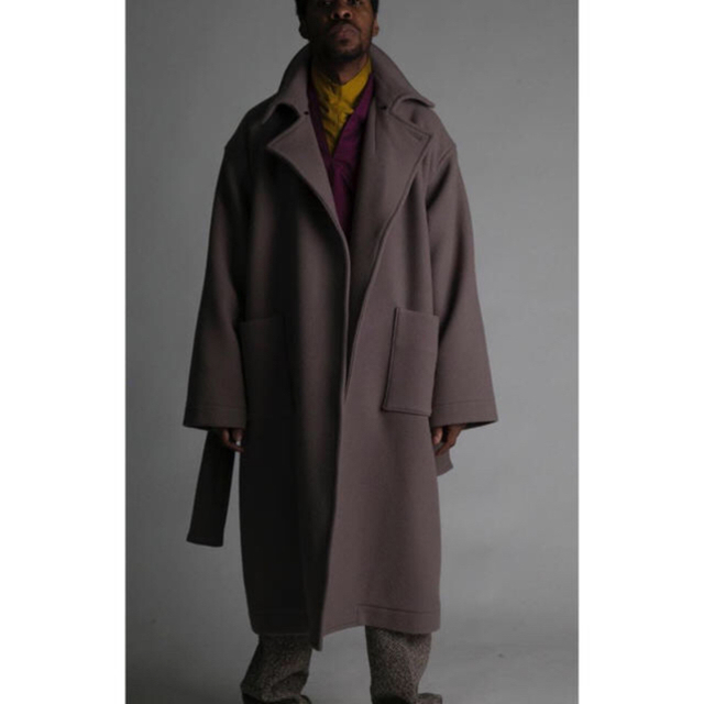 SUNSEA(サンシー)のatha 19aw melton maxi coat レディースのジャケット/アウター(ロングコート)の商品写真