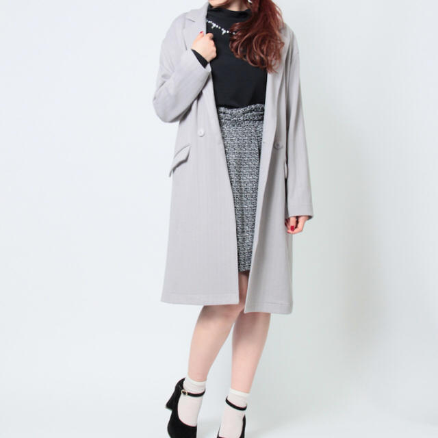 EMSEXCITE(エムズエキサイト)のエムズ☆リボンコクーンスカート レディースのスカート(ひざ丈スカート)の商品写真