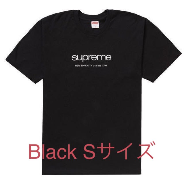 Supreme Shop Tee Black Sサイズ