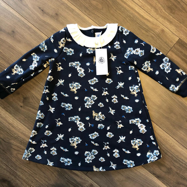 PETIT BATEAU(プチバトー)のプチバトー●ワンピース●36m キッズ/ベビー/マタニティのキッズ服女の子用(90cm~)(ワンピース)の商品写真