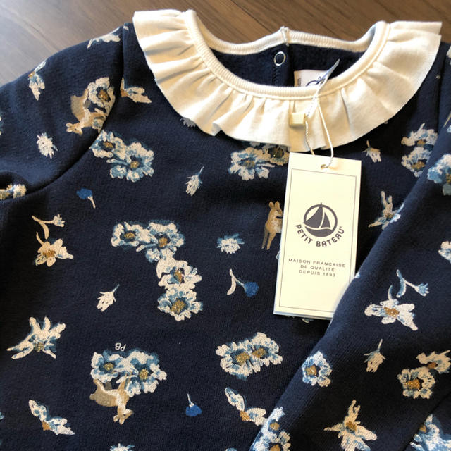 PETIT BATEAU(プチバトー)のプチバトー●ワンピース●36m キッズ/ベビー/マタニティのキッズ服女の子用(90cm~)(ワンピース)の商品写真