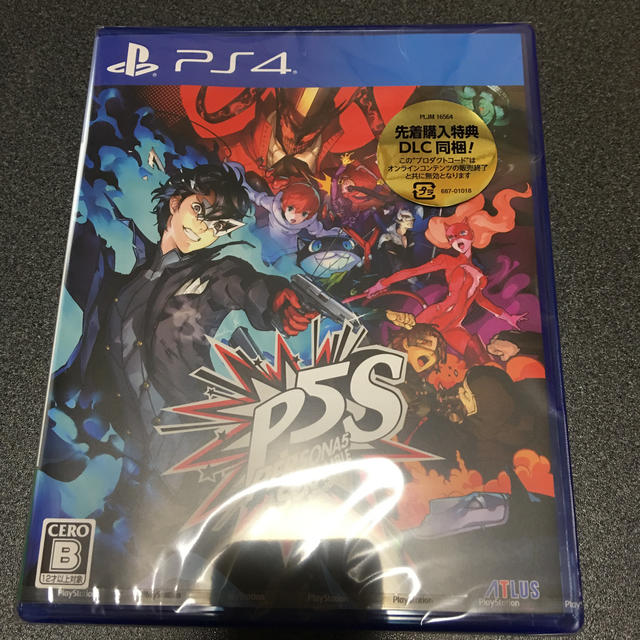 新品・未開封 ペルソナ5S PS4版