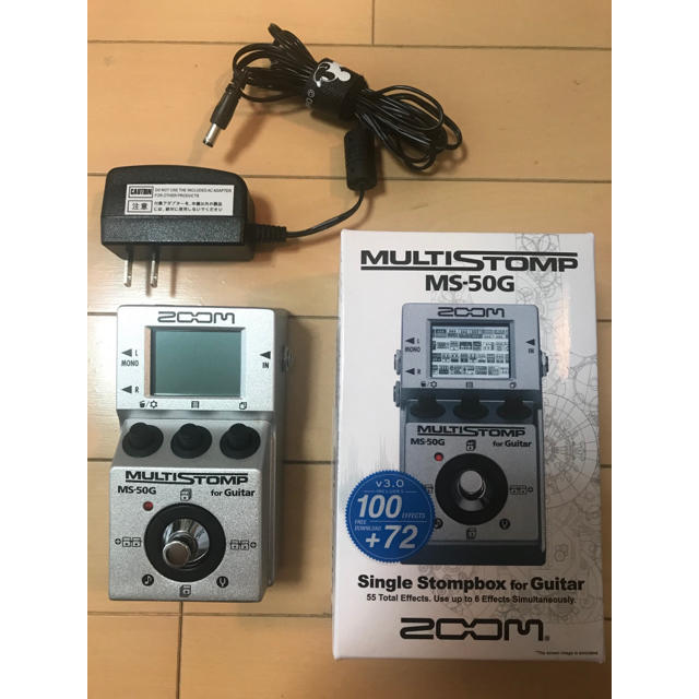 ZOOM MULTI STOMP マルチエフェクター MS-50G - エフェクター