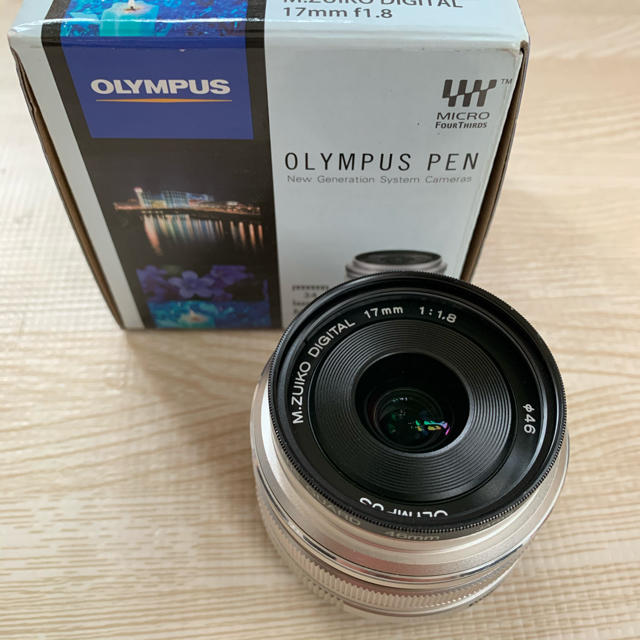 OLYMPUS(オリンパス)のオリンパス　単焦点レンズ　17mmf1.8 スマホ/家電/カメラのカメラ(レンズ(単焦点))の商品写真