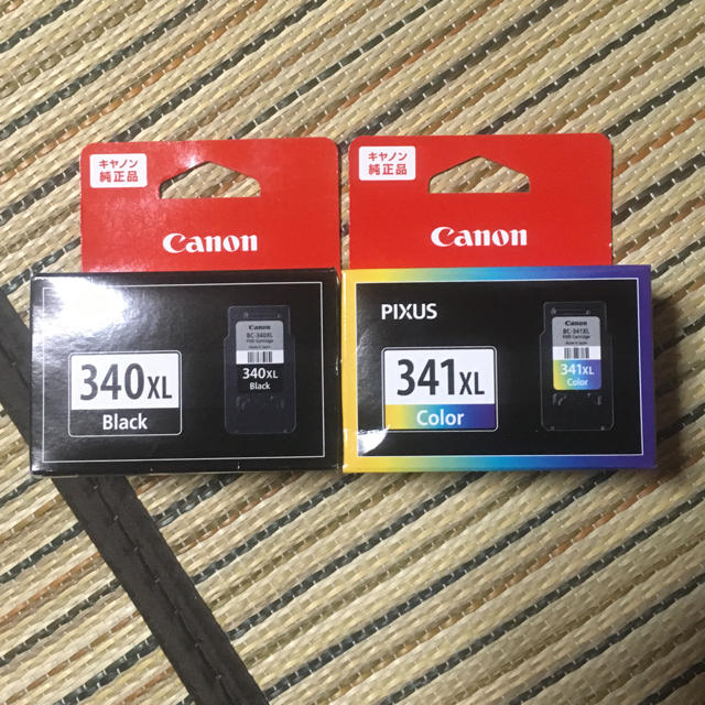 Canon 340 341 インクカートリッジ 新品未開封