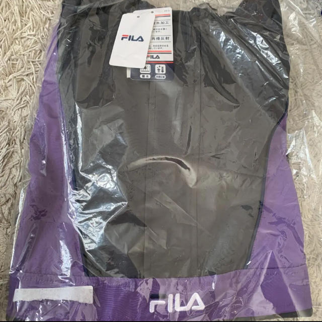 FILA(フィラ)の新品　フィラ　アノラックジャケット　チャコールグレー　M メンズのジャケット/アウター(ナイロンジャケット)の商品写真