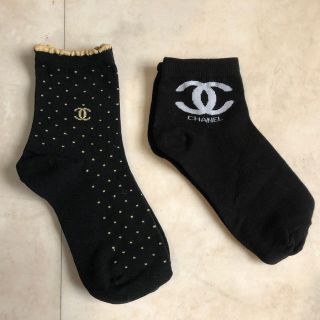 シャネル(CHANEL)の新品！レディースソックス2足組(ソックス)