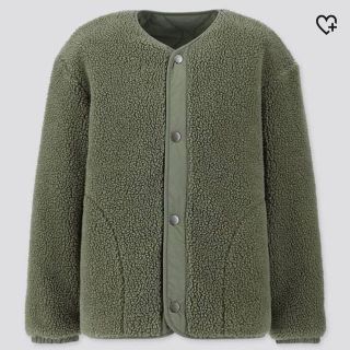 ユニクロ(UNIQLO)の新品 タグ付き■ ユニクロ キルティング ボアフリース リバーシブル ジャケット(ジャケット/上着)