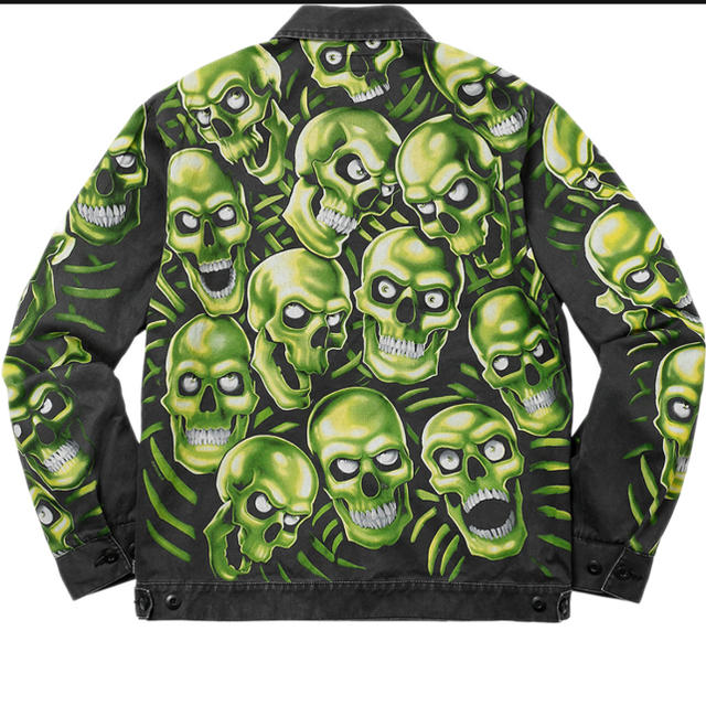 Supreme(シュプリーム)の極美品 Supreme Skull Pile Work Jacket s メンズのジャケット/アウター(その他)の商品写真
