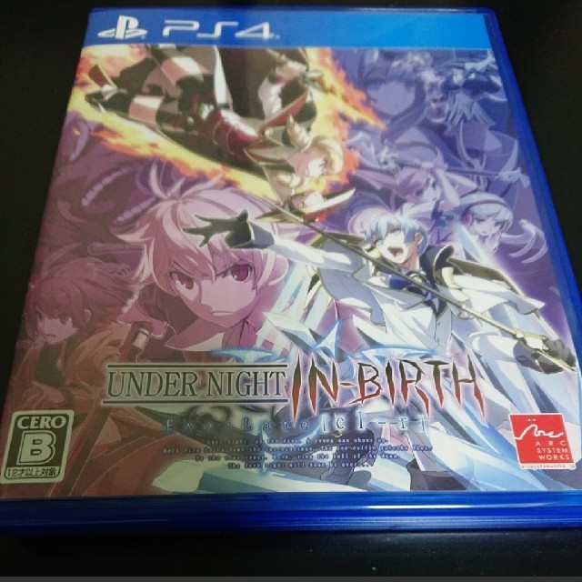 PlayStation4(プレイステーション4)のUNDER NIGHT IN-BIRTH Exe：Late［cl-r］（アンダー エンタメ/ホビーのゲームソフト/ゲーム機本体(家庭用ゲームソフト)の商品写真