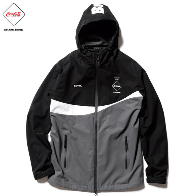 FCRB RAIN JACKET 2020 ブラック XL ブリストル